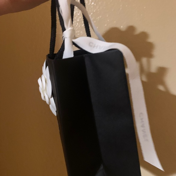 Brand new rare abd authentic Chanel shopping bag with bow , Chanel logo ribbon - Picture 9 of 9